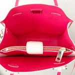 Kate Spade | "Arbour Hill Elodie" Purse Nude Beige Bright Coral + Long Strap Photo 6