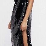 Free People  Intimatley Pailette Green Sequin Dress NEW Photo 0