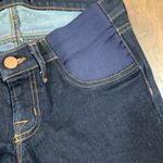 J Brand Maternity Mama J Starless Dark Wash Skinny Leg Jeans Photo 2