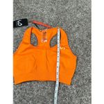 NWT TLF sculpt seamless racerback sports bra orange burst cut out back gym S Photo 5