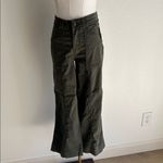 Joie  Women's Violette High Rise Cropped Utilit Jeans, Army Green, size 25, NWT Photo 2