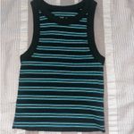 Aerie  Green Striped Tank Photo 0