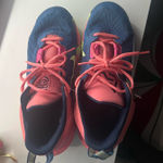 Nike Basketball Shoes Blue Size 6.5 Photo 0