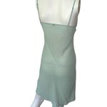intimate sheer see through pale mint green slip dress sexy lingerie size 2/small Photo 2