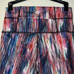 Zelos  womens small capri legging hits below calf multicolor zip up pocket Photo 2