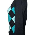 New York and Company Long Sleeve cardigan medium Blue Photo 2