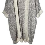 Chico’s Woven Neutral Cardigan Mature Bohemian Coastal Lagenlook Size L (12) Tan Size L Photo 3