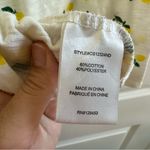 Como vintage  Lemon Patterned White Tee Photo 4