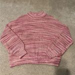 Gap pink thick Valentine’s Day sweater Photo 0