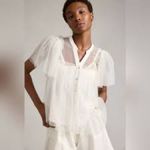 Sunday in Brooklyn  Tulle Swing Blouse Anthropologie Button Down Size XLarge NWT Photo 7