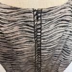 Lafayette 148 Sz 12 Dress Sheath Pencil Animal Print Sleeveless Career Work Tan Photo 6