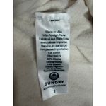 Sundry  FOR EVEREVE Cream Puff Sleeve Drawstring Hoodie Sweatshirt Size 1 (Small) Photo 6