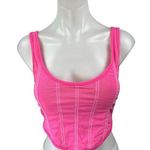DYLN Women's Pink Sleeveless Cami Camisole Corset Bustier Crop Tank Top Size M Size M Photo 0
