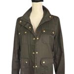 J.Crew twill field jacket in mossy brown. Size Small. Photo 8