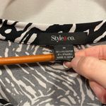 Y2k Style & Co. zebra fringe neck short sleeve mini dress pool club party brunch Black Size M Photo 4