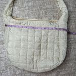 Amazon Off White Puffer Crossbody Messenger Bag Photo 5