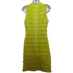 J.Crew NWT Meg Fringe 6 Sheath yellow lined sleeveless Dress Lined Sleeveless Photo 2