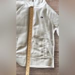 Tommy Hilfiger Sport Women’s White Fleece Hoodie Jacket M Full Zip Logo Branded Photo 8