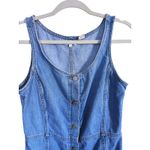 Levi's Womens Y2K Blue Jean Denim Sleeveless Mini Dress Small Blue 90s Western Photo 3