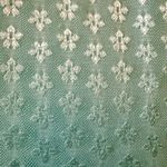 Vintage M.C.S ltd. New York Flapper Dress with Floral Pattern and Bow Detail Blue Size 12 Photo 4