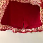 Lilly Pulitzer  Luxletic Corrine Skirt Red Yellow Floral Athletic Mini size Large Photo 4