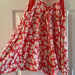 Urban Outfitters Pink coral floral print Romper Small Photo 7