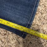 Women’s Zipper Bootcut Jeans Size 9 Rhinestone Embroidered Pockets Stretch Denim Blue Photo 8