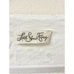 Love Shack Fancy  Eyelet Flutter Sleeve Ruffle Hem Mini Dress White Women's Size S Photo 2