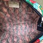 Vera Bradley NWT  Medium Zip Cosmetic Bag in Cuban Stamps Tropical Vacation Theme Photo 3