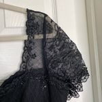 Terani Couture Mother of the Bride Groom Black Formal Dress Size 16 Sequins Photo 4