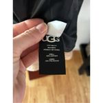 UGG  leather jacket moto style tan color size large Photo 4