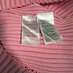 H&M Women's Pink Rib-Knit Collared Bodycon Dress Size M Photo 7