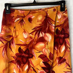 C&S Designs Tropical Maxi Wrap Skirt Size Medium Orange Photo 2