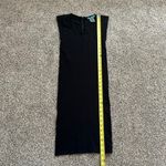 Alice + Olivia black stretchy shapewear dress OS Photo 6