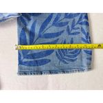 MOTHER Superior Floral Print Wide Leg Jeans Light Wash Butterfly Size 33 Blue Photo 10