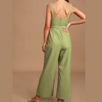 Wrap Sage Green Sleeveless Wide Photo 2