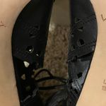 via spiga Elysia Lace Up Black Leather Heels Booties Sandals Photo 16