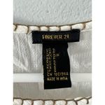 Forever 21  Top Women's Small Boho Lightweight Flowy Sequin Gauze Babydoll Photo 3