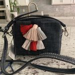 Rebecca Minkoff New‎  Mini Sofia Denim Tassel Crossbody Bag Photo 1