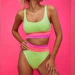 Beach Riot NWT  Watermelon Lemonade Makenzie Top/Heidi Bikini Bottom  Photo 1