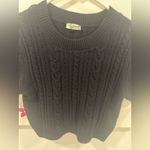 Free People  cropped knitted crew-neck sweater in gentle, pre-loved condition. Photo 1