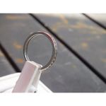 Sterling Silver Size 9 1/4 Eternity Infinity Ring Photo 2