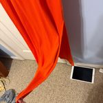 Universal Threads Universal Thread Women's Rib-Knit Maxi Bodycon Dress in Orange Photo 3