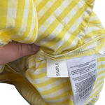 Brooks Brothers Yellow White Pinstripe Button Front Mini Dress Size 2 Photo 14