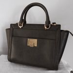 Michael Kors  black leather satchel bag Photo 6