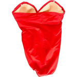MiracleSuit Red Rock Solid Madrid Strapless One Piece Photo 6