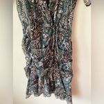 Veronica Beard  Floral Print Surplice Dress 100% Silk! Size 2 Photo 3
