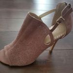 LC Lauren Conrad 3 inch open toes short boots size 10 in pale pink by  Photo 0