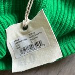 Ser.o.ya barra knit bandeau top in Kelly green Photo 3