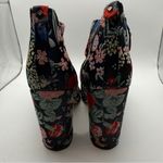 Sam Edelman  Floral Print Brocade Heeled Booties Women’s  US Size 10 Multicolor Photo 6